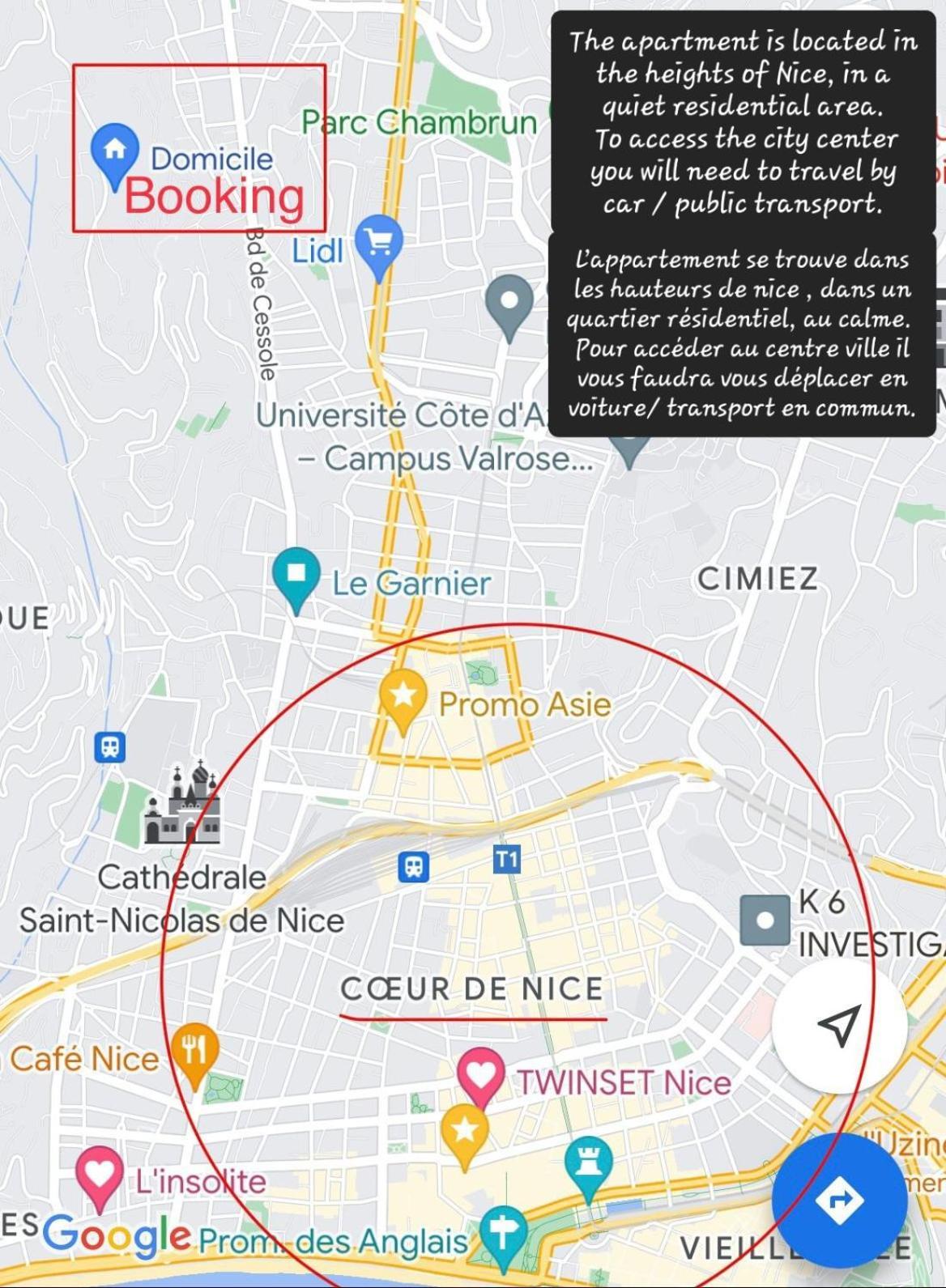 Chambre D Hote Avec Clim Terrasse Et Petit Dejeuner Hauteurs De Nice Exterior foto